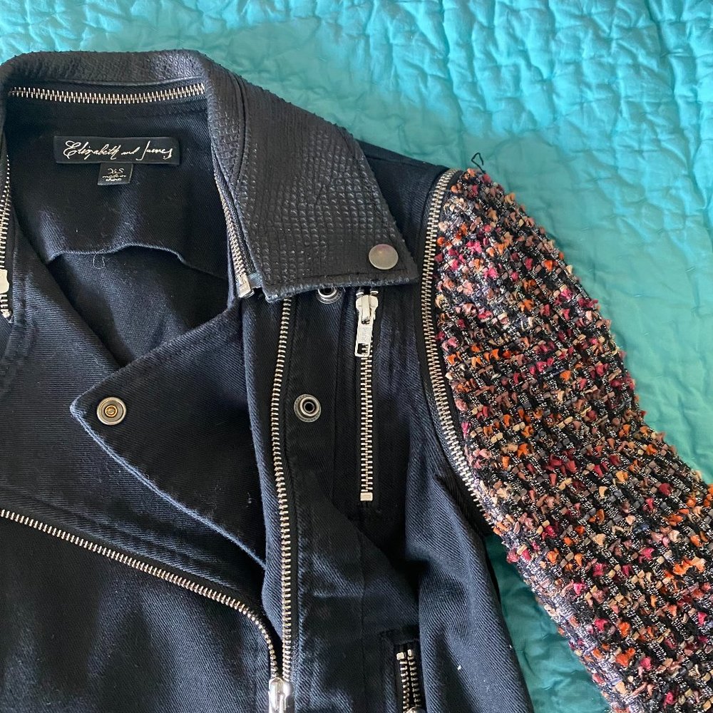 Elizabeth & James Rory Convertible Moto Jacket - Picture 5 of 7